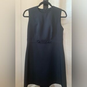 Vintage AE Elegant Black Sleeveless Dress